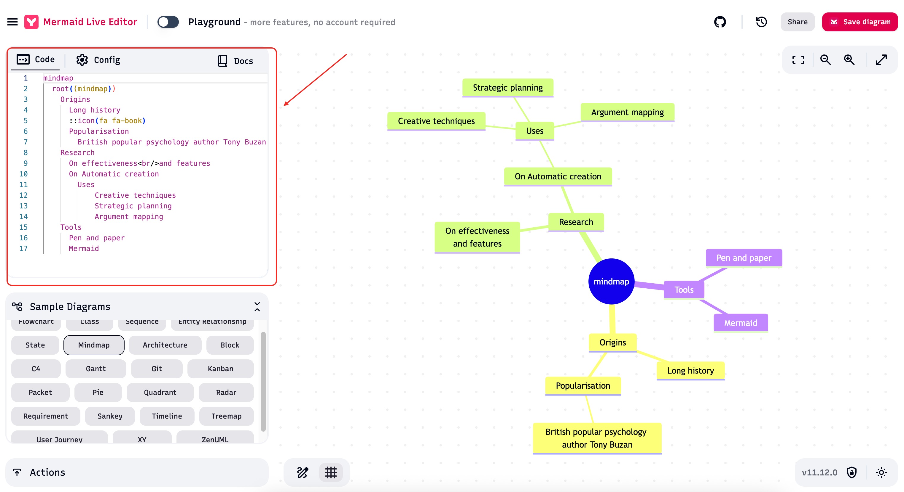 Online Editor Interface